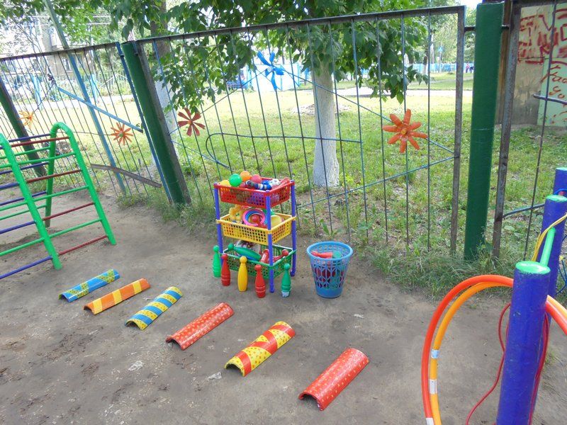 Поделки на участок в детский сад
